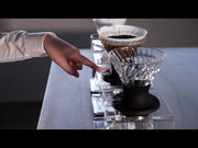 Hario V60 Immersion Switch Coffee Dripper 02 – Hybrid Pour Over & Immersion Brewer, Heatproof Glass, Adjustable Extraction
