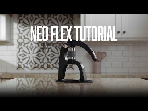 Load and play video in Gallery viewer, Flair NEO Flex Espresso Maker With Carrying Case Black

