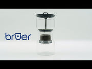 Bruer Cold Brew Maker 20 fl oz Capacity, Borosilicate Glass