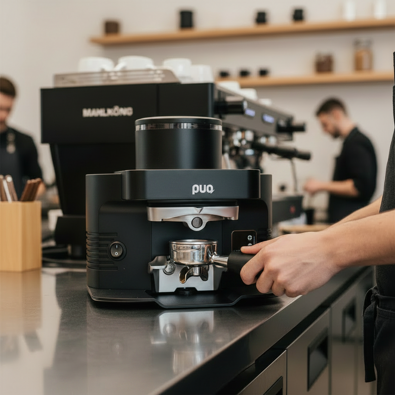 Load image into Gallery viewer, PUQpress M5 Automatic Coffee Tamper Black

