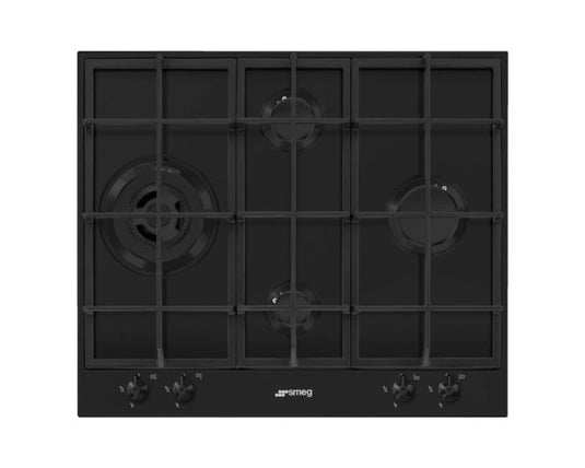 Smeg Built In Gas Hob, 60 cm, PX364LMB