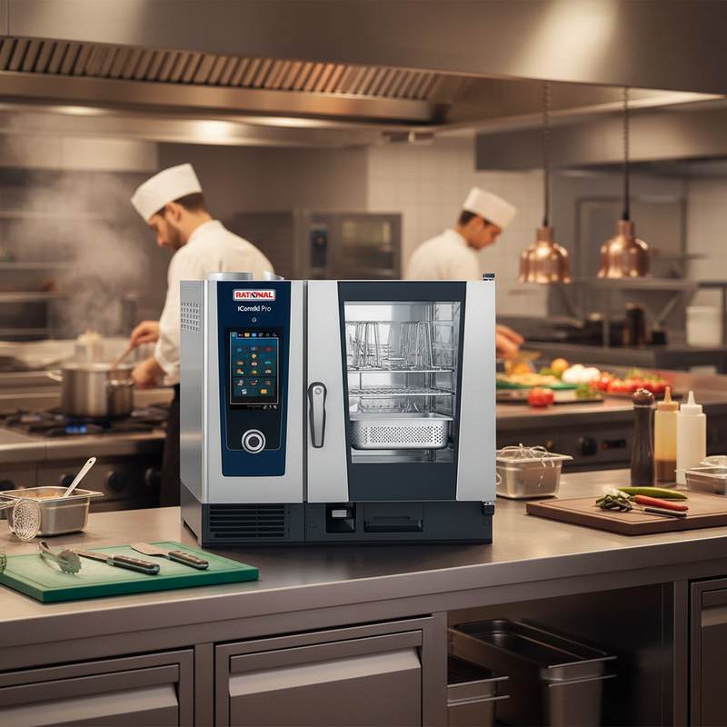 Load image into Gallery viewer, COMBI ELECTRIC OVEN - ICOMBI PRO 61E
