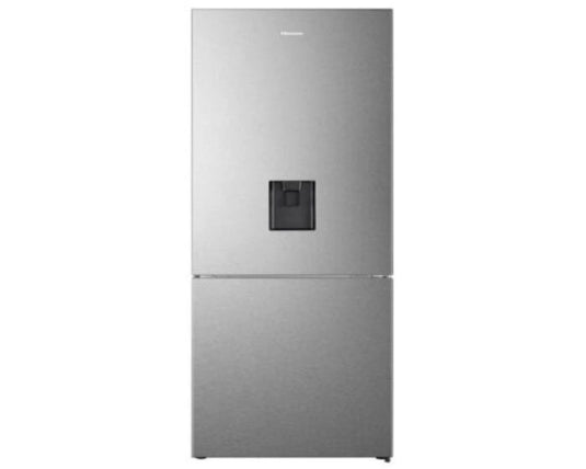 Hisense Bottom Freezer Refrigerator RB5P504NMI3 500L, No Frost, Twist Ice Maker, 90° Door, Surround Cooling