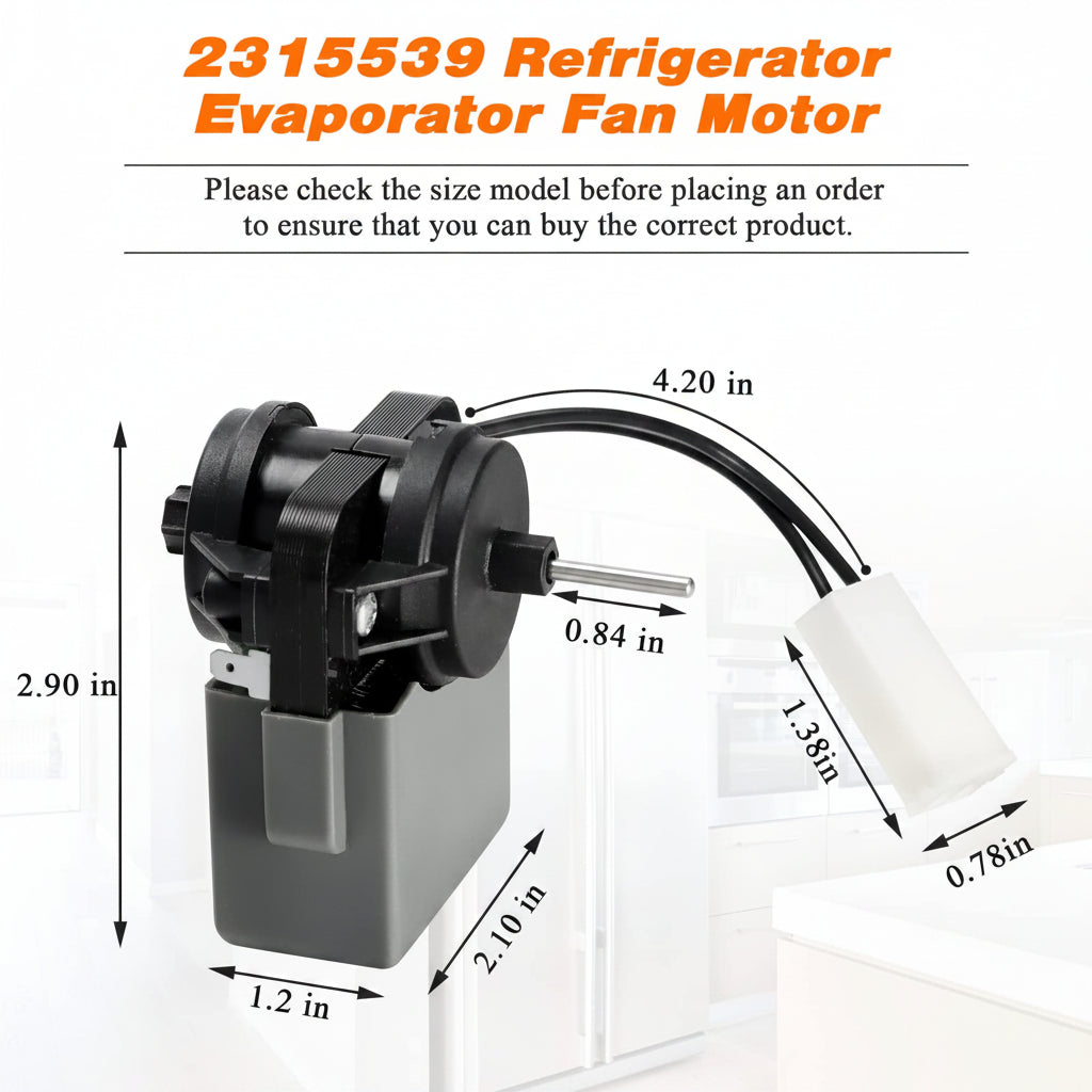 Refrigerator Evaporator Fan Motor