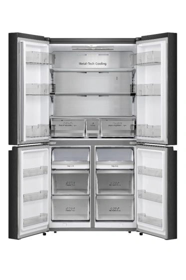 Load image into Gallery viewer, Hisense Four Door Refrigerator, RQ5G728NAB 583L No Frost Inverter Compressor
