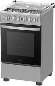 Baumatic PMECGG6ESS Free Standing 4 Burner Gas Cooker