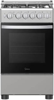 Baumatic PMECGG6ESS Free Standing 4 Burner Gas Cooker