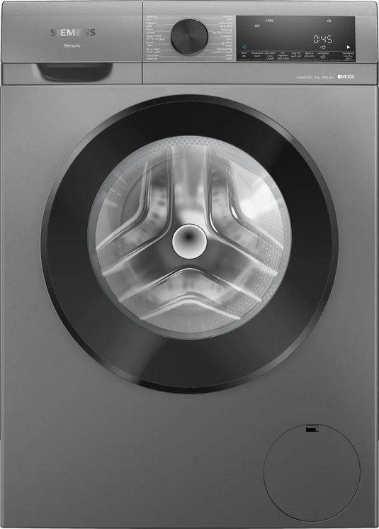 Siemens iQ300 Front Load Washing Machine, WG44A1ZRGC 9 Kg Stain Removal Option