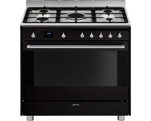 Smeg Concert Combination Cooker, 90 cm, SSA91MABL2