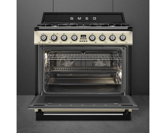 Smeg Victoria Combination Cooker 90 cm, TR90GMP