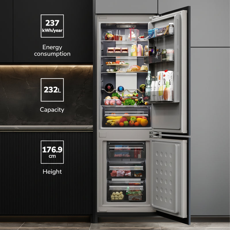 Load image into Gallery viewer, MILLEN MBIA 177.3 White Interior Built-in Refrigerator

