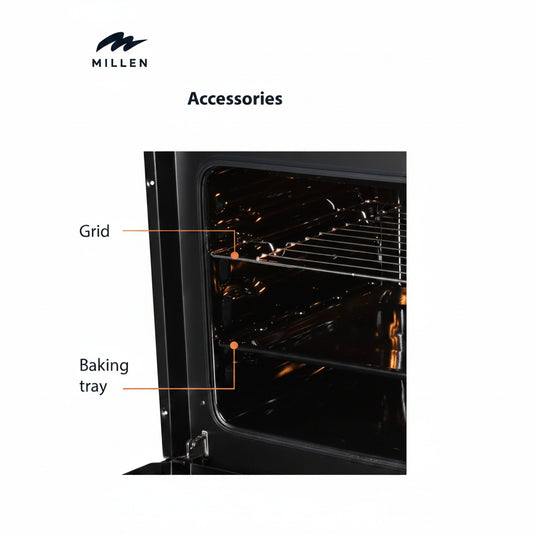 Millen Built-in Gas Oven MGO 901 IX