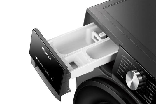 Hisense Washer & Dryer WD3S1043BT 10/6kg, 1400 Steam Refresh, Allergy Care, Titanium Grey