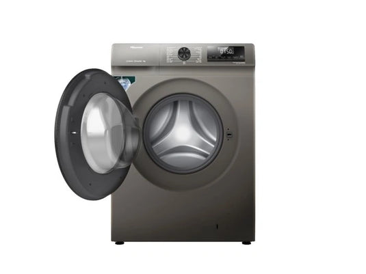 Hisense Front Load Washing Machine WFQP7012JTP 7kg, BLDC Inverter Motor, Allergy & Baby Steam Care