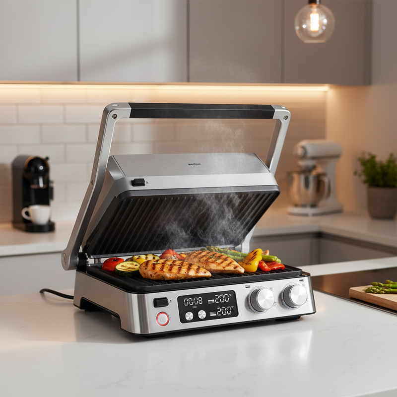 Load image into Gallery viewer, MultiGrill 7 Contact grill CG7044CG Stainless steel
